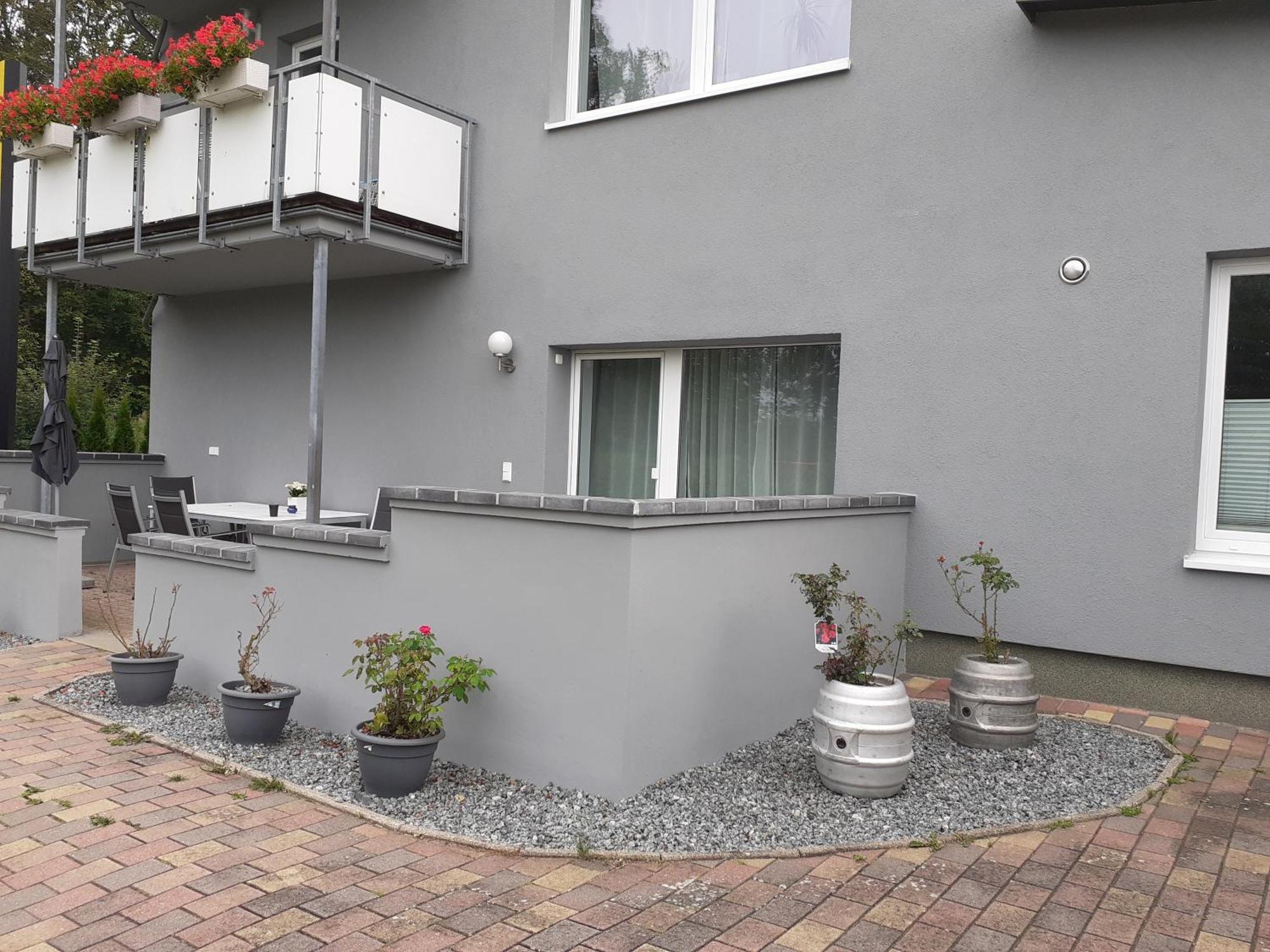 Erdgeschoss-Appartement Mit Seeblick Ahrensbok Luaran gambar